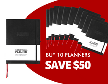 Load image into Gallery viewer, The One Thing **Undated** 12-Month Planner (10 PACK)