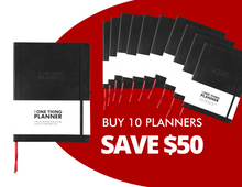 Load image into Gallery viewer, The One Thing **Undated** 12-Month Planner (10 PACK)
